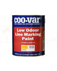 Coo-Var Yellow Line Marking Paint 5 Litre