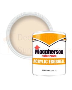 Machperson Magnolia Acrylic Eggshell Eggshell 5 Litre
