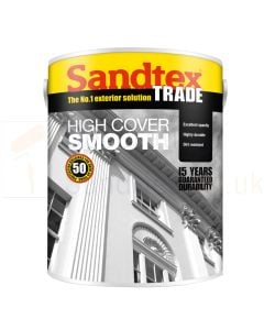Sandtex Smooth masonry Paint Brilliant White