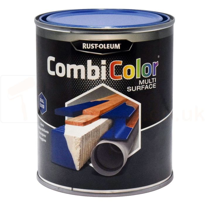 Combi Colour Gloss Safety blue 2.5ltr