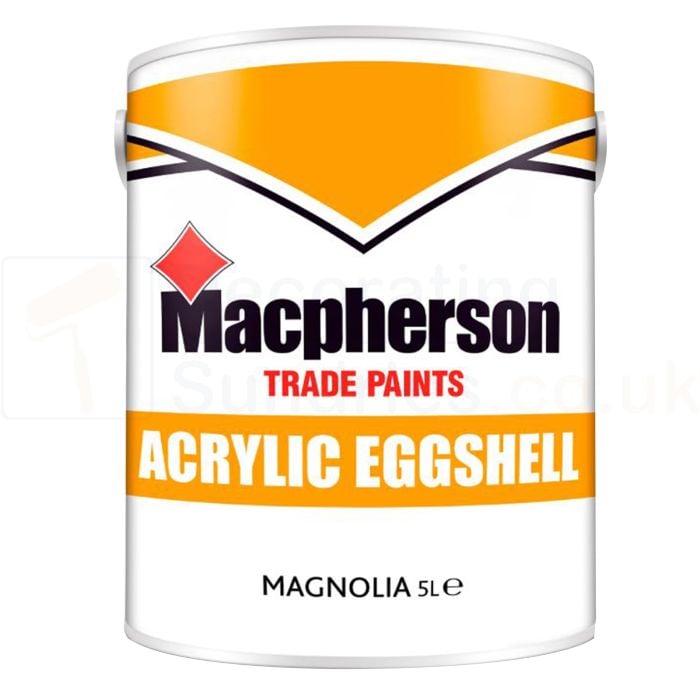 Machperson Magnolia Acrylic Eggshell Eggshell 5 Litre