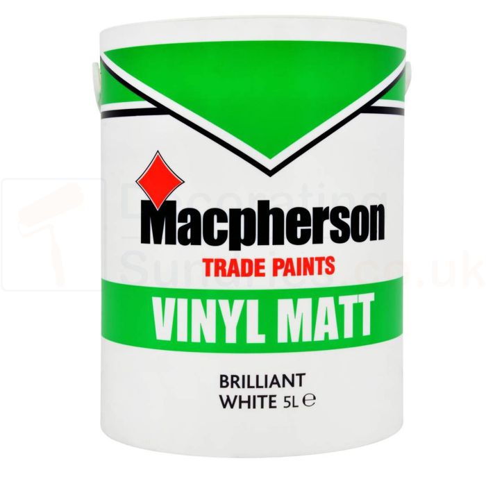 Macpherson Brilliant White Vinyl Matt
