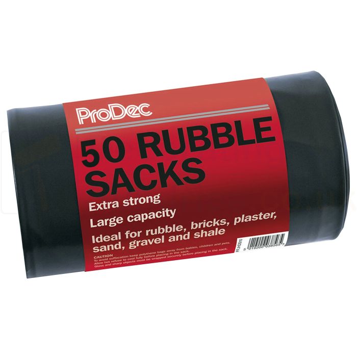 Prodec refuse sacks 50 pack