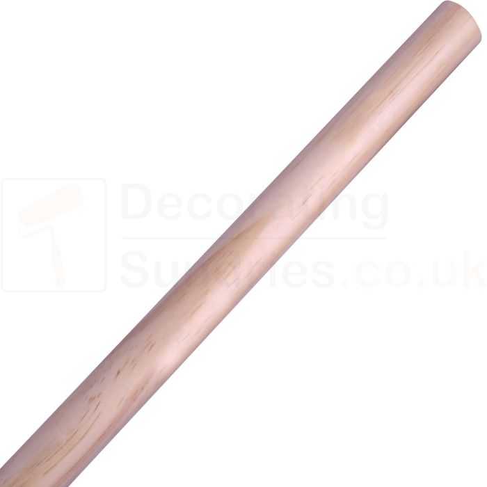 Wooden Broom Handle for 18" and 24" broom heads