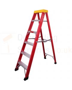 ProDec Fibreglass Step Ladders 6 Tread