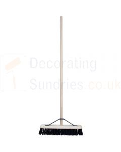 PVC Broom Plastic Bristle Sweeping Brush
